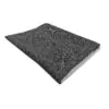 Diamond Print Off White & Black Silk Scarf